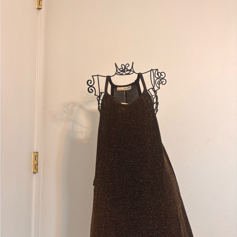 Gold Sleeveless Dress